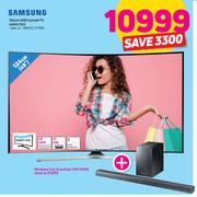 Samsung 124cm (49") UHD Curved TV 49MU7351 With Free Wireless Flat Soundbar HW-M360