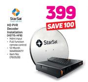 Star Sat HD PVR Decoder Installation HST15-HFB