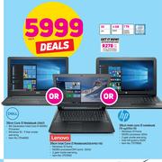 Dell 39cm Core I3 Notebook 3567-Each