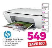 HP 2130 Inkjet 3 In 1 Printer