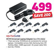 Ultra Link 65W Universal Laptop Adapter Ul-CTD-UN24