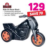 Bigjim Ride-On Racer Black