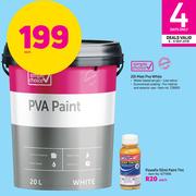 Simple Choice 20Ltr Matt PVA White-Each