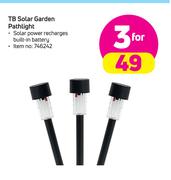 TB Solar Garden Pathlight-For 3