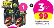 Camp Master Briquettes 3 X 5Kg