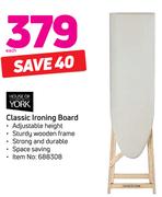 House Of York Classic Ironing Board