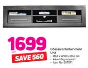 Odessa Entertainment Unit-H48 x W180 x D40cm