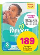 Pampers Active Baby Jumbo Pack