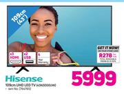 Hisense (109cm) 43" UHD LED TV 43N3000UW