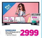 Samsung (81cm) 32" HD Ready LED TV 32J4003B
