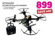 Voyager 24G WiFi RC Drone VOY-DRA8FIFI-Each