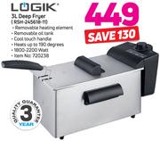 Logik 3Ltr Deep Fryer RSH-245618-11