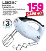 Logik Hand Mixer RSH-245612-01