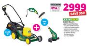 Trimtech 2400W Electric Lawnmover Combo