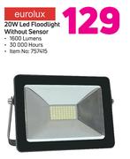 Eurolux 20W Led Floodlight Without Sensor