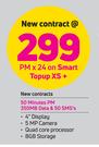Samsung 11cm(4") 4G J1 Mini Prime-On Smart Topup XS+