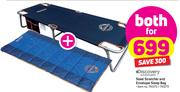 Discovery Adventures Steel Stretcher And Envelope Sleep Bag-For Both