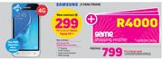 Samsung 11cm(4") 4G J1 Mini Prime-On Smart Topup XS+