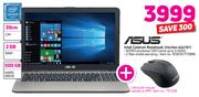 Asus 39cm Intel Celeron Notebook(X541NA-GQ278T)