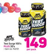 NPL Test Surge 100's Plus 30's-Per Pack