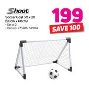 Shoot Soccer Goal 3ft x 2ft (90cm x 60cm)