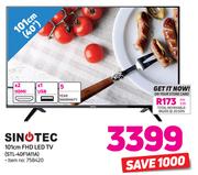 Sinotec 40" (101cm) FHD LED TV STL-40F1A11A