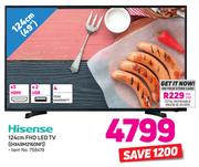 Hisense 49" (124cm) FHD LED TV HX49M2160NF