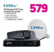 DSTV HD Decoder 4137 (Fully Installed) 5S & 5U