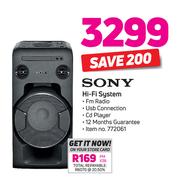 Sony Hi-Fi System