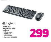 Logitech Wireless Keyboard And Mouse