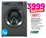 Defy 7Kg Front Load Washing Machine Grey(DAW384)