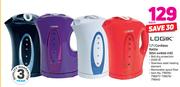 Logik 1.7Ltr Cordless Kettle(RSH 441668 018)-Each