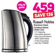 Russell Hobbs 1.7Ltr Stainless Steel Cordless Kettle(RHBK 032)
