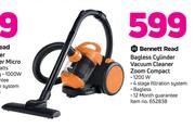 Bennett Read Bagless Cylinder Vacuum Cleaner Zoom Compact
