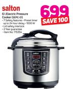 Salton 6Ltr Salton Electric Pressure Cooker SEPC-01