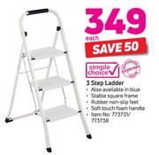 Simple Choice 3 Step Ladder-Each