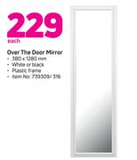 Over The Door Mirror-Each