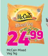 McCain Mixed Veg-1Kg