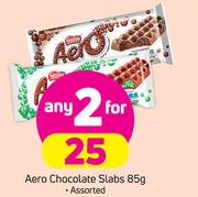 Aero Chocolate Slabs Assorted-2 x 85g