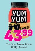 Yum Yum Peanut Butter Assorted-800g