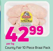 Country Fair 10 Piece Braai Pack-Per Kg