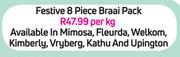 Festive 8 Piece Braai Pack-Per Kg