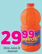 Oros Juice Assorted-2Ltr
