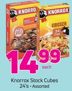 Knorrox Stock Cubes Assorted-24's Each