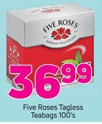 Five Roses Tagless Teabgas-100's