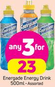 Energade Energy Drink Assorted-3 x 500ml