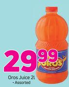 Oros Juice Assorted-2Ltr