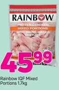 Rainbow IQF Mixed Portions-1.7Kg