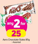 Aero Chocolate Slabs Assorted-2 x 85g