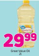 Great Value Oil-2Ltr